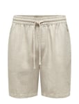 Kids Only Kobtel Shorts Linen Wvn Beige