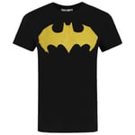 Batman Mens Bat Sign Logo T-Shirt