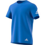 adidas Running T-Shirt Men's (Size S) Run It Logo Graphic Poly T-Shirt - New