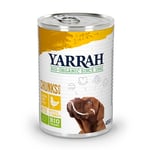 Yarrah Bio enkeltdoser 1 x 405 g / 400 g - Øko Kylling med Øko Brændenælde & Øko Tomat i Sovs (1 x 405 g)