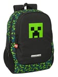 MINECRAFT TNT - Sac à dos scolaire pour enfants, idéal pour les enfants de différents âges, confortable et polyvalent, qualité et résistance, 32 x 16 x 44 cm, multicolore, M, Décontracté