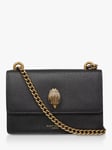 Kurt Geiger London Shoreditch Small Leather Cross Body Bag, Black