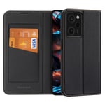 DUX DUCIS Skin X2 Tough Flip Case, Redmi Note 12 Pro 5G / Poco X5 Pro 5G - Black