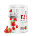 XLNT Sports 3 x EAA & Koffein - 470 g Strawberry + Caffeine Essentiella aminosyror, Pre-workout, Betain