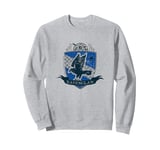 Harry Potter Ravenclaw Quidditch Distressed Shield Sweatshirt