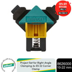 Wolfcraft Project Set for Right-Angle Clamping 4x ES 22 Corner Clamp, 10-22 mm