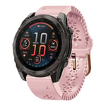 Garmin Fenix 8 AMOLED 43mm Klockarmband i silikon - Rosa