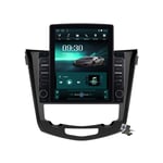 QBWZ Autoradio Android 9.0, Radio pour Nissan Qashqai 2016-2019 Navigation GPS 9.7 Pouces écran Vertical MP5 Lecteur multimédia récepteur vidéo avec 4G WiFi DSP Mirrorlink