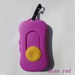 Wet Towel Tissue Box Wipe Case Dispenser Rose Red