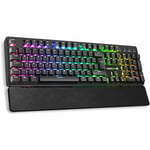 Game Max Strike Mechanical Gaming Keyboard RGB Rainbow LED Outemu Red Switch USB