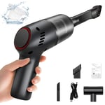 Maguja Handheld Vacuums, Car Vacuum Cleaner with Powerful Suction, 120W Rechargeable Car Vacuum Cleaner, 8000PA Super Suction Hand Vacuum Cleaner Lightweight Wet Dry Vacuum for Home, Car and Pet