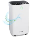 Auronic Deshumidificateur d Air Electrique - Déshumidificateurs - Desumificateur Electrique - Dehumidificateurs - Absorbeur D'humidité Electrique - Dehumidifier - Silencieux - 12L par Jour