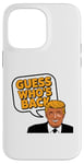 Coque pour iPhone 14 Pro Max The Comeback Commander : l'inauguration de Donald Trump