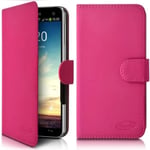 Etui Portefeuille Universel - Wiko - Jerry 2 - Rose - Souple - Rabat