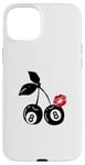 Coque pour iPhone 15 Plus Rouge à lèvres Esthetic Cherry Ball 8 Kiss