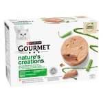 Gourmet Nature's Creation Mousse 12 x 85 g - Laks og grønne bønner