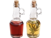 Utmärkt hushållsartiklar olivolja flaska maggi vinäger dispenser uppsättning av 2 stycken