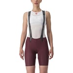 CASTELLI 4522046-625 Free Aero RC W BIBSHORT Women's Shorts Deep Bordeaux M