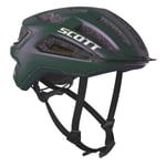 Scott Arx Plus Cykelhjälm Prism Green/Purple - Hjälmstorlek 51-55 cm