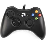 Manette filaire pour xbox 360 - Noir