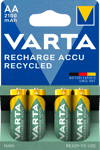 VARTA Recycled ladbare AA/HR6 batterier