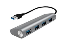 LogiLink USB 3.0 4-Port Hub - hub - 4 porte