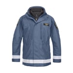 Texstar Fodrad Parkas Jacka 2-1 - Blue / 2XL