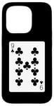 Coque pour iPhone 15 Pro Carte à jouer Nine of Clubs