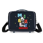 Disney Mickey's Party Trousse de Toilette Adaptable, Bleu Marine, 29x21x15 cms, Disney Mickey's Party Trousse Adaptable Bleu 29 x 21 x 15 cm Rigide ABS 9,14 L