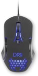 DR1TECH GUARDIAN SOURIS GAMER AVEC FIL EN FIBRE RÉSISTANTE | 7 BOUTONS JUSQU'À 3200 DPI | DESIGN LÉGER ET RÉSISTANT | SOURIS FILAIRE ERGONOMIQUE POUR PC/PS4/XBOX[KEY231872]