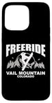 Coque pour iPhone 15 Pro Max Snowboard Freeride Vail Mountain Colorado