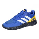 adidas Nebzed Lifestyle Lace Running Shoes Chaussures de Course, Team Royal Blue/FTWR White/Flash Orange, 38 2/3 EU