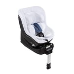 Hauck Housse d’Été 4 Pièces pour Siège Auto Dos à la Route iPro Kids, Tissu Éponge, Doux, Respirant, Lavable - Blanc 618653