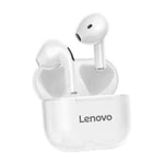 Ecouteurs Bluetooth 5.0 LENOVO IP40 Blanc Tactile Inteligent Lèger Discret Usb-c