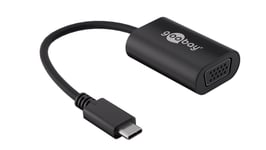 Goobay USB / VGA Adaptateur [1x USB-C? mâle - 1x VGA femelle] noir