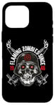 Coque pour iPhone 16 Pro Max Zombie Army Flaming Zombies depuis 1946