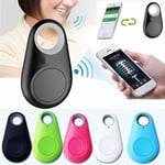 Puce Bluetooth 4.0 Tracer GPS Tracker Tag Self-Portrait Anti-perte d'alarme Key Locator Dog YKS Noir