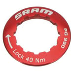 SRAM FWLR11RD Bague de Serrage Cassette Adulte Unisexe, Rouge, Taille Unique