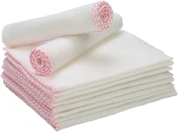 Panlom Pack 20 Eco Friendly Muslin Face Cloths Soft Cotton Reusable Facial Clean