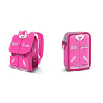 Karactermania Barbie Varsity - Sac à dos Extensible EXP + Trousse Triple Garnie