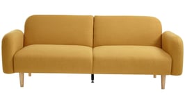 Banquette-lit convertible LOMOCO CAMBERRA coloris jaune