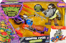 Teenage Mutant Ninja Turtles Mutant Chopper Cycle with Exclusive Rocksteady