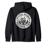 Dogman Cryptid Cryptozoology Dogman Zip Hoodie