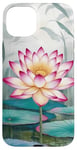 iPhone 15 Plus Spiritual Zen Lotus Flower Chakras Aligned Boho Yoga Lover Case