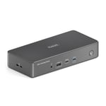 Station d'accueil USB-C Vuelogic VL-D210DL - double écran DisplayLink ready - support 4K