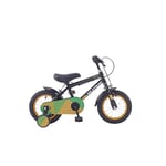 Wildtrak - Vélo 12 Pouces pour Enfants 2-5 Ans avec roues stabilisatrices - Noir et Vert