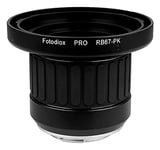 Fotodiox Pro Lens Mount Adapter with Focusing Barrel, for Mamiya RB67 lens to Pentax K-Mount (PK) DSLR Cameras