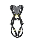 Petzl Newton Fast Harnais Taille 2, Noir/Jaune (Int )