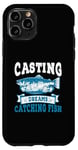 Coque pour iPhone 11 Pro Casting Dreams Attraper des poissons