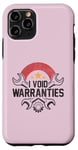 Coque pour iPhone 11 Pro I Void Warranties Funny Sarcastic Mechanic Engine Meme